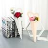 10pcs Romantic Heart Single Flower Box Paper Bouquet Packaging Box  Wedding Birthday Party