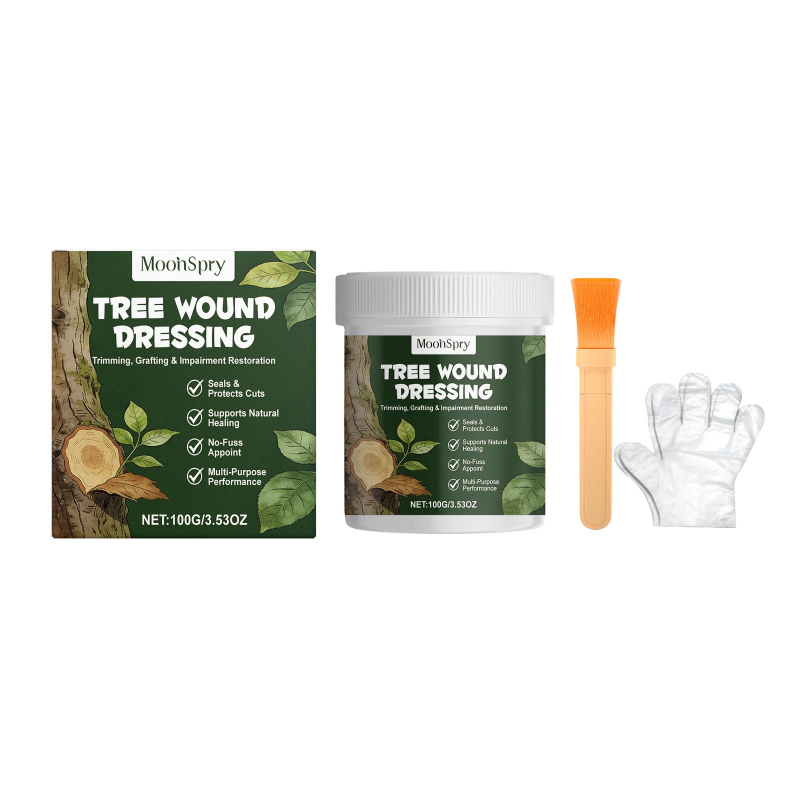 

MOONSPRY Tree Wound Care Cream - Gentle Formula for Seedlings & Rain Protection