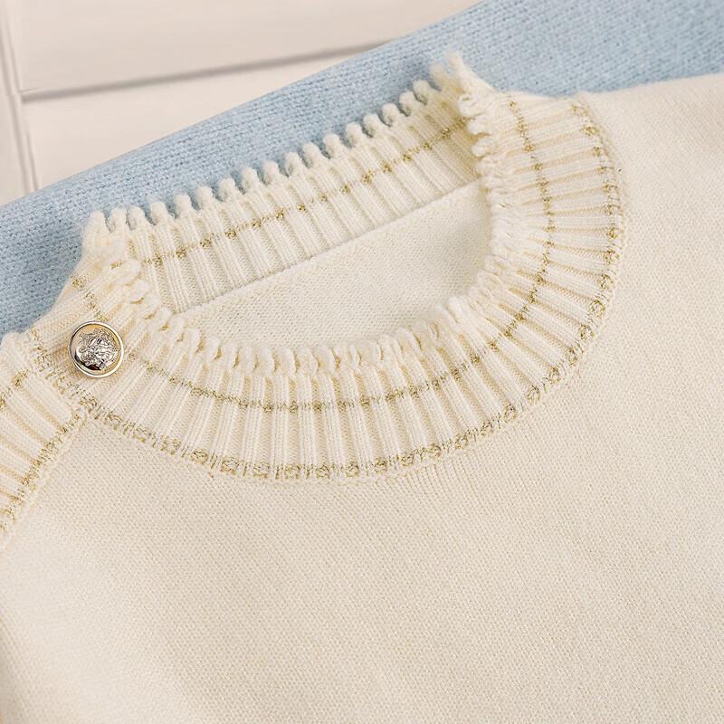 Damen Locker Geschnittener Kurzer Strickpullover