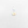 Vibrant 3D Apple Keychain Charm - Cute Gift for Friends