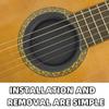Acoustic-Electric Guitar Sound Hole Cover Classical Noise Reduction/8.5/10/10.2cm Soundhole Cover Buffer Protector Guitar Parts