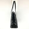 GENUINE CROCODILE SKIN KAIYO Handbag & Long Wallet Black Crocodile Leather Purse(USED)