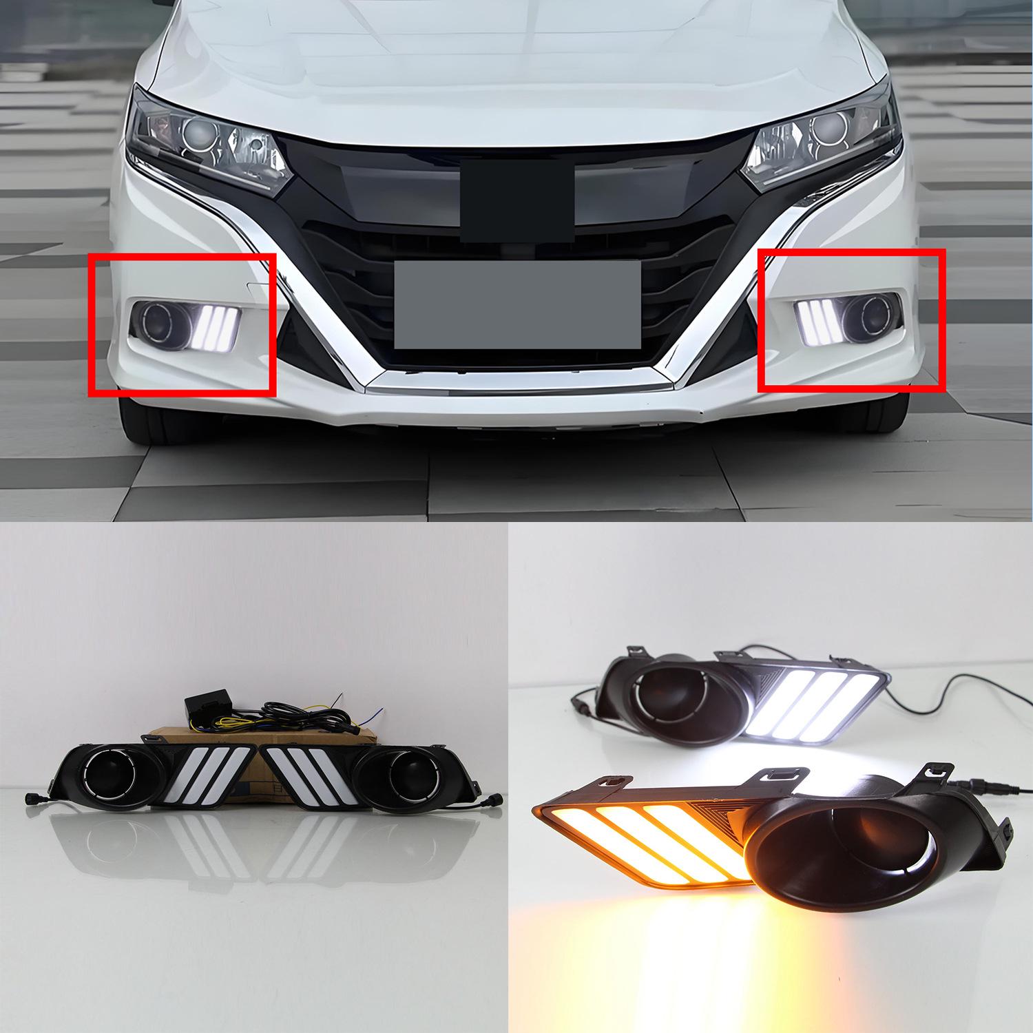 

Honda Vezel 2017-2023 Daytime Running Lights, Three-Color Flowing LEDs