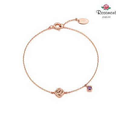 [Exclusive Package][Rosemont] Silver Bracelet (February Birthstone) Rc0342
