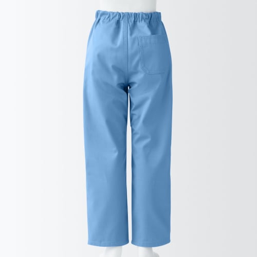 MUJI Kids Chino Loose Fit Pants Unisex Children Cb1hea4s Saxophone Blue Kids 110