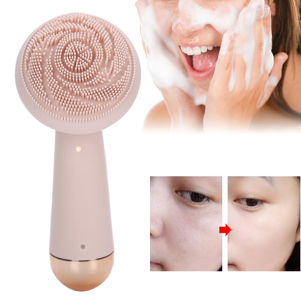 Silicone Face Cleaner Electric USB Rechargeable Waterproof Face Deep Cleaning Device