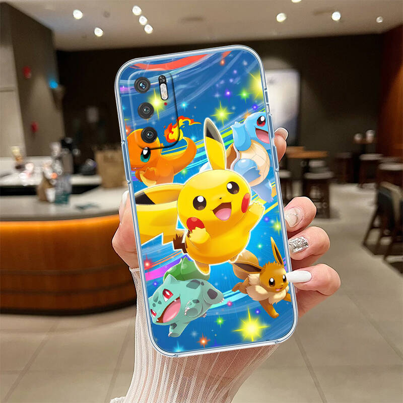 Cute Pokemon Phone Case for Motorola G14 G15 G24 G30 G31 G32 G34 G41 G42 G51 G52 G50 G60S G60 G62 G72 G71 G73 G84 G85 G200 E32