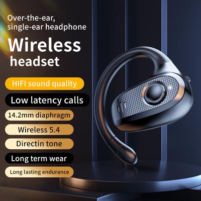Z66 Wireless Earhook OWS Open Bluetooth Headset Single Ear Non-in-ear Air Conduction Headset with Microphone Sports Headset