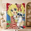 Cartoon Candy Candy Cute Blanket For Soft Warm Knee For Bedroom Living Room Bed Sofa Camping Picnic Office Gift
