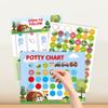 Kids Potty Training Reward Sticker Chart For Boys Girls Toilet Habit Cultivation