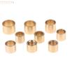 Pack of 10, 9-13mm Copper Brass Snooker Pool Cue Ferrule Repair Kit, DIY Billiards Accessories