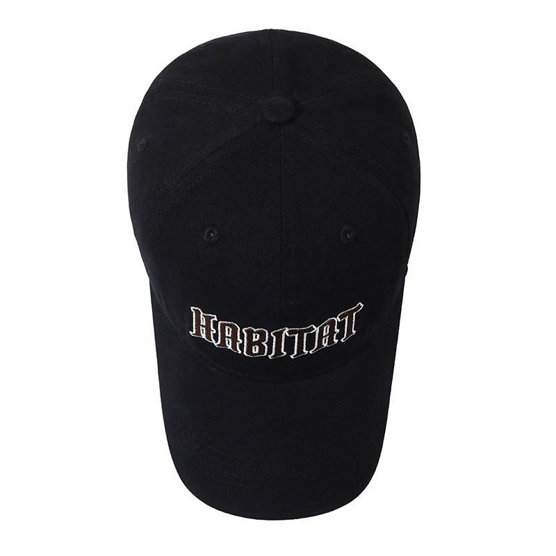 Embroidered Habitat Lettered Baseball Cap Men Women Spring Autumn Shade Sports
