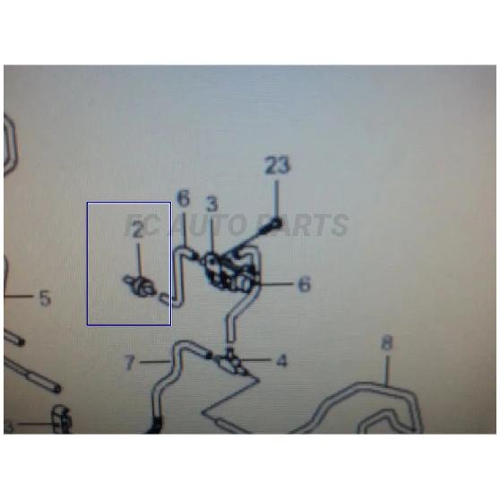 Check Valve for SsangYong Rodius Kyron Chairman Rexton Musso Actyon #4154103000