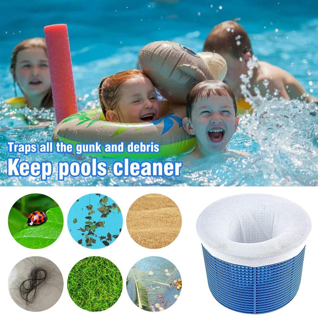 Swimming Pool Skimmer Socks Replacement Fine Mesh Filter