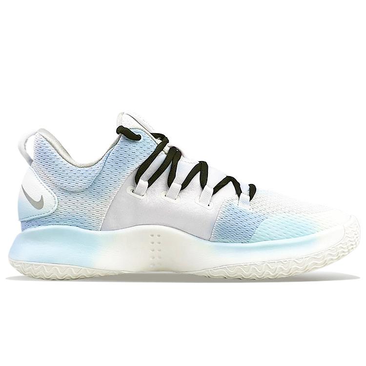 Nike Hyperdunk X Cushioning Slip Resistant Cushioning Slip Resistant Low top Basketball Shoes Men's Blue Green AR0465-100(Team40-)