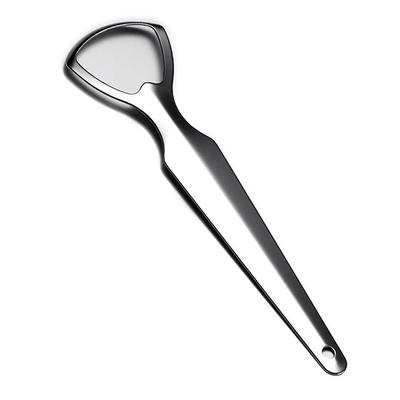 Large Opening Stainless Steel Metal Tongue Scraper For Adults Tongue Cleaning And Reducing Bad Breath Oral Hygiene Care Supplies