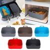 Air Silicone Fryer Pot Rectangle Baking Tray Basket Non Stick Kitchen Tools