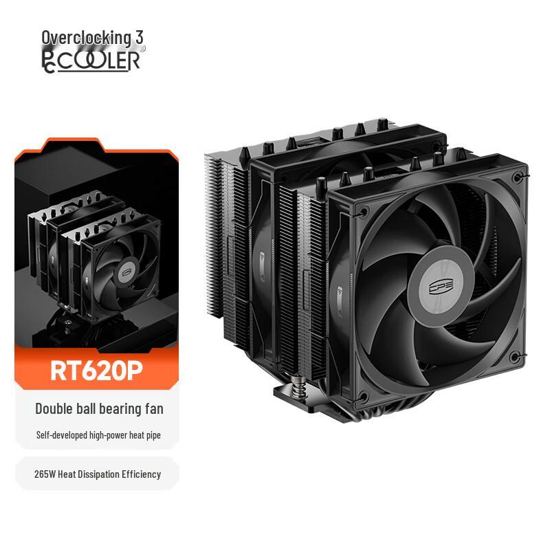 PCCOOLER RT Series CPU Air Coolers черный