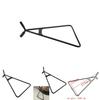 Black Triangle Heavyduty Support Stand Optimized For Offroad Motorcycle Maintenance Tasks