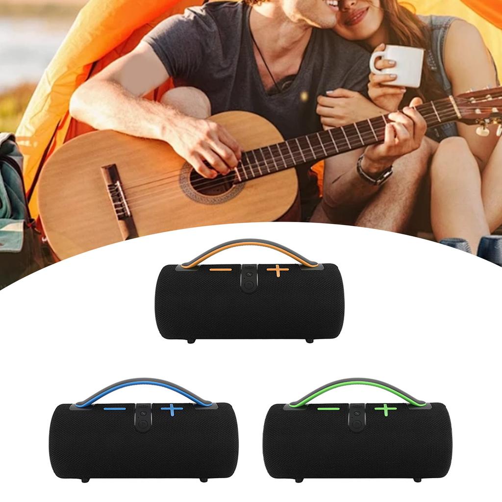 Difuzor Bluetooth portabil cu lumini RGB Reglabil BT V5.3 IPX4 Microfon încorporat rezistent la apă