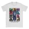 Men T-Shirt Eddie Munson Master of the Upside Down Guitar Horror TV Fashion Pure Cotton Tees Short Sleeve  T Shirts O Neck Tops
