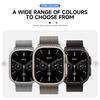 Für Apple Watch Armband 46mm 44mm 45mm 49mm 42mm Metall Magnetisches Armband für Iwatch Serie 10 9 7 8 5 6 SE Ultra2 Ersatzarmband