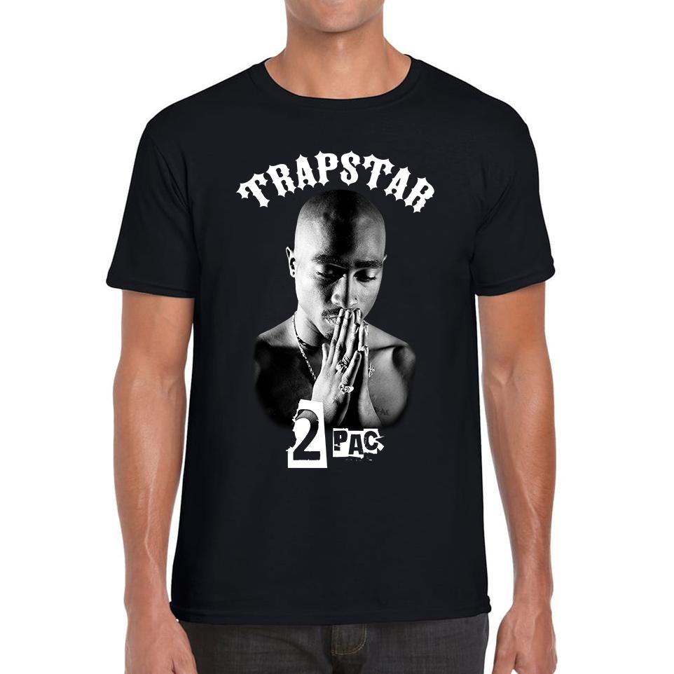 Tupac Shakur Trapstar Unisex Mens T Shirt Womens Tops Tees L