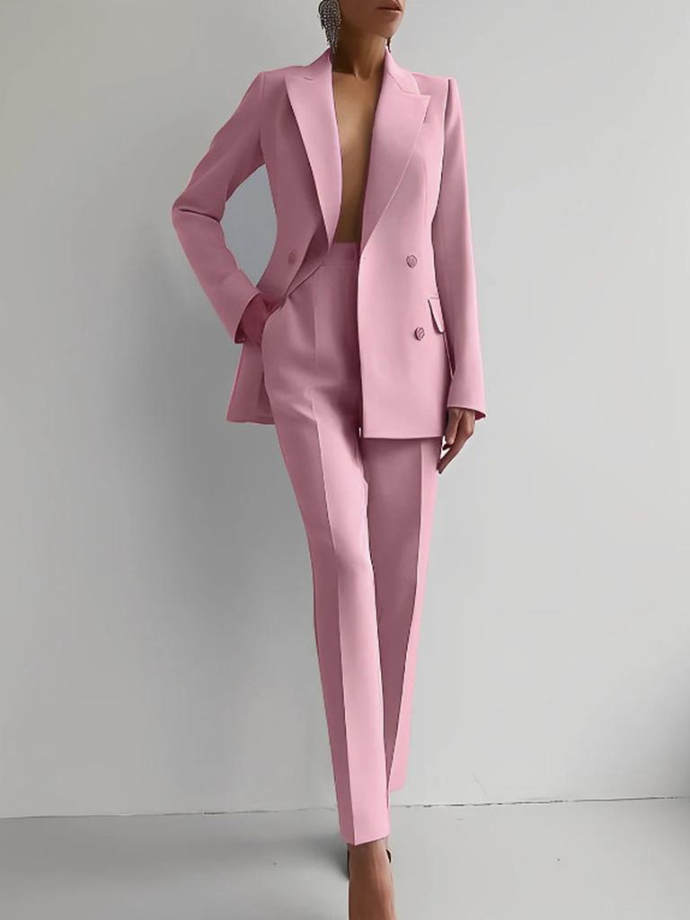 Spring Season Import Fashion Casual Business Suit Women's Blazer Set