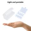 Clear Battery Storage Case for 1pc/2pc 26650 Batteries Container Protect Your Batteries, Prevent Short Circuit and Dust