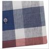Daks 26ss Linen Blend Medium Check Summer Short Sleeve Regular Fit Casual Shirt