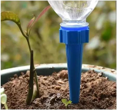 Waterer for Flowers and Plants, Bottle Dispenser with Tap, 10 Pcs. Ga01