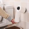 1pcs Wall-Mounted Toilet Paper Holder Cartoon Cat Telescopic Tissue Holder Kitchen Tissue Roll Dispenser Bath Paper Towel Roll