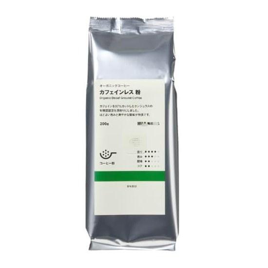 Muji Organic Coffee Decaffeinated Powder 200g