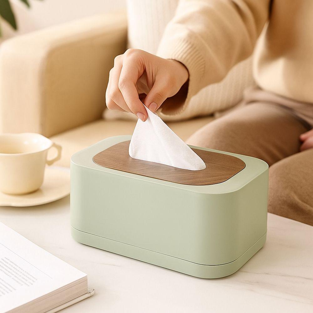 Waterproof Tissue Box Plastic Paper Towel Organizer Multi Functional Toilet Paper Holder Hotel Use