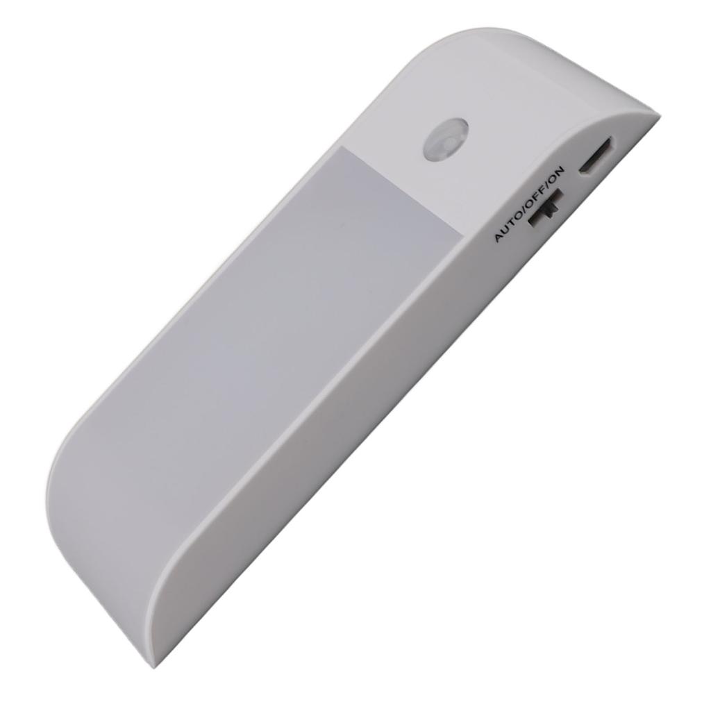 Unterschrankleuchte 4,7 Zoll lang Magnetisch Bewegungssensor 2 Modi Micro-USB-Ladung Klebeleuchte für