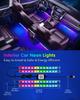 DUOFU365 Car LED Tape Light, Footlight, Car Ambient Light, Underfoot Lighting, Full Color, Interior
