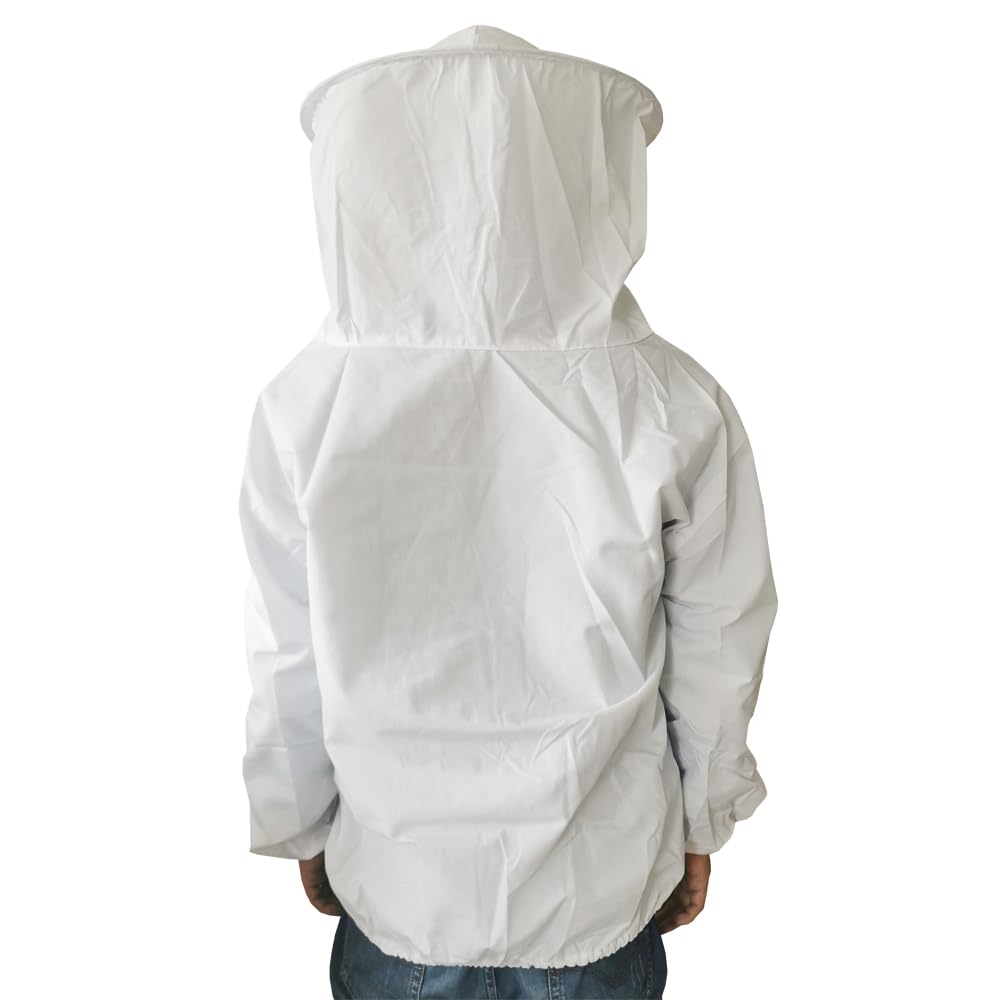 GIYOMI Bee Protection Suit for Beekeeping Jacket with Veil and Face Easy To Put On and Take Includes Brush Bee and Pest Mosquito Insect and Outdoor
