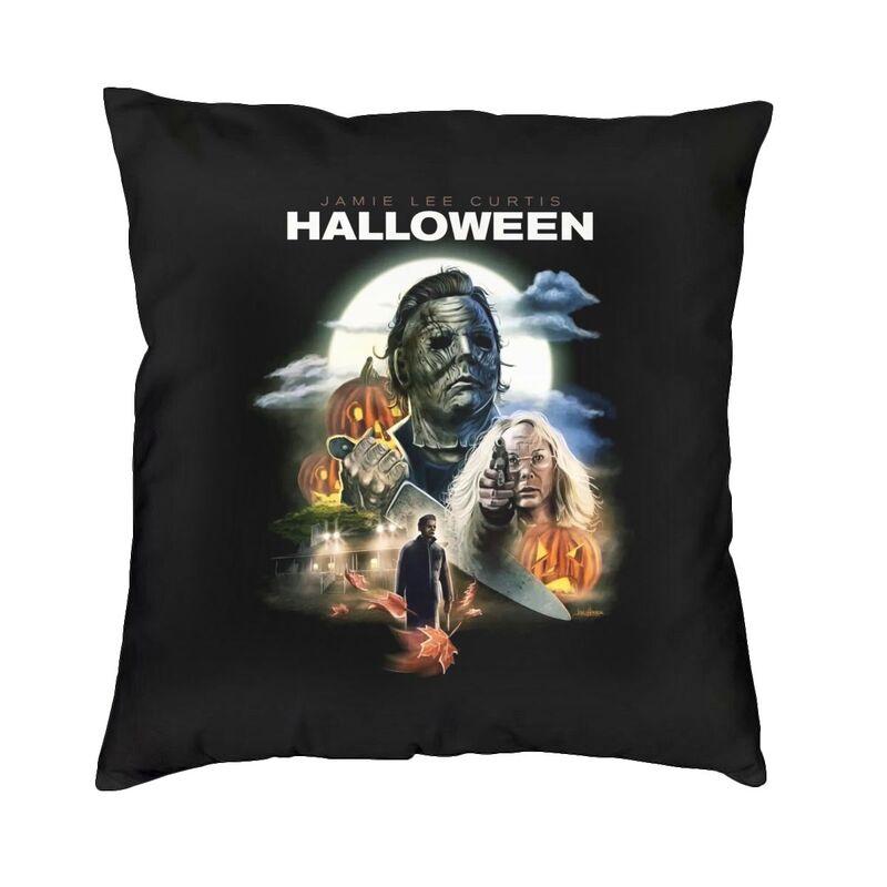 Michael Myers Halloween Horror Movie Serial Killer Square Pillowcover Decoration Cushion Cover Throw Pillow Living Room Printing 30x30cm 12x12in