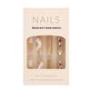 Long Wear Flash Color Diamond Bow False Nails - European & American Style
