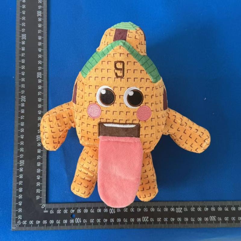 Roztomilé plyšové hračky Blox Fruits Měkké vycpané anime panenky Ovocná žraločí jahodová kreslená postavička pro děti chlapce dívky Dárek k narozeninám Vánocům Dekorace do domácnosti