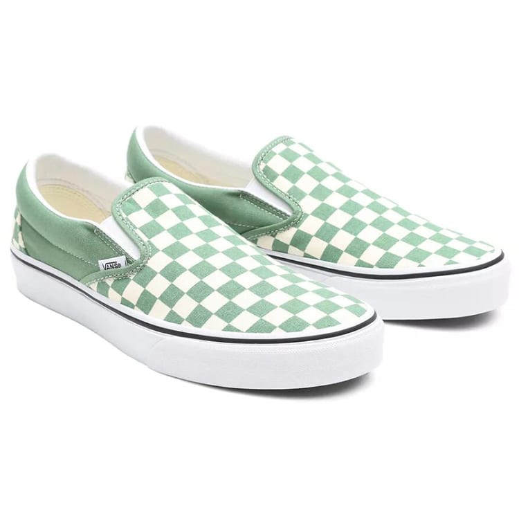 Slip-On Classic Vans 'Checkerboard - Shale' VN0A33TB43B