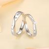Shining Galaxy Adjustable Couple Rings: Men's & Women's Fashion Open Rings with a Light Luxury Touch.
