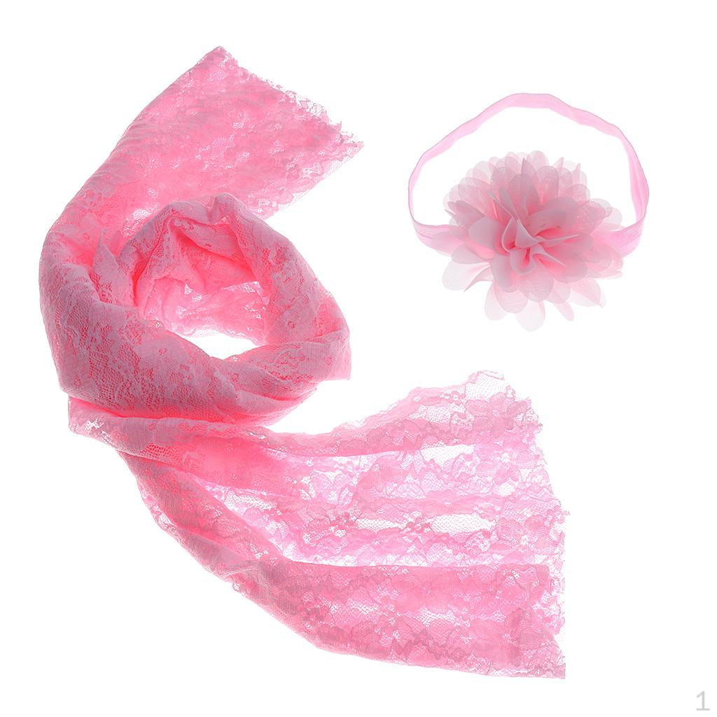 

Фотография девочки и мальчика в кружевном обертывании розовый