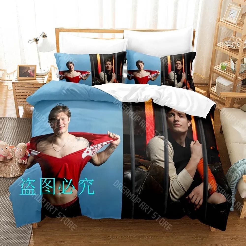 3D Print Matt Rife Bedding Set Single Twin Full Queen King Size Bed Set Aldult Kid Bedroom Duvetcover Sets Bed Sheet