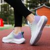 Running Shoes Women Comfortable Lace-Up Sports Shoes Women Breathable Anti-Slip Air Mesh Lightweight Casual Shoes Women