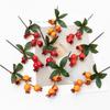 Artificial Pomegranate Branch for DIY Flower Arrangements, New Year Decor