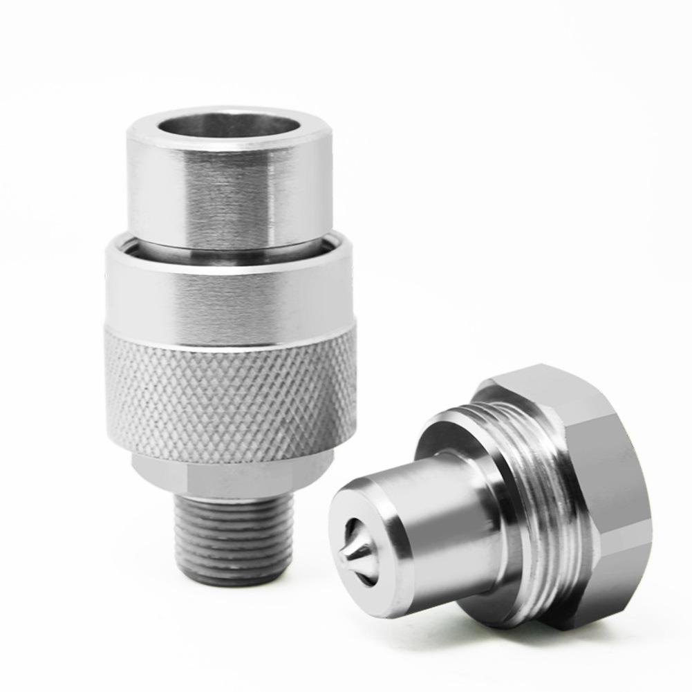 NPT38 Hydraulic Quick Connector Set for Hydraulic Jacks Pumps and Cylinders With Easy Installation and High Pressure Rating