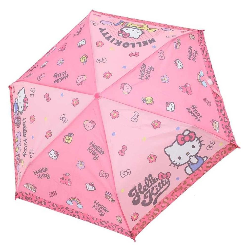 J s Planning Sanrio Folding Umbrella Hello Kitty Animal Pink Compact Lightweight Character 53cm 90498