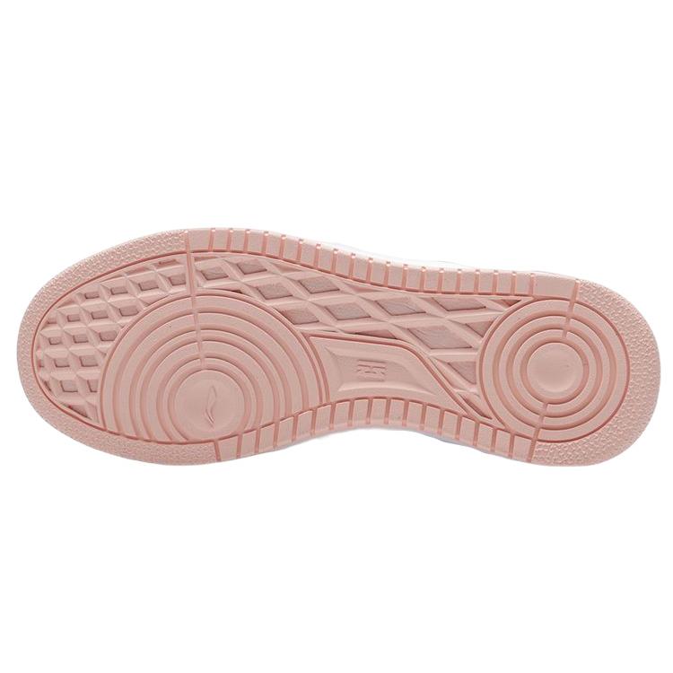 Li Ning Sportlife Slip Resistant Abrasion Resistant Slip Resistant Abrasion Resistant Low top Skateboard Shoes Women's AGCQ544-3