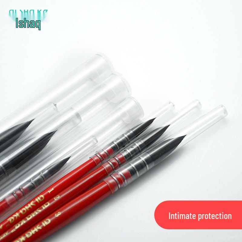 Aishake Roter Dicker Mann Eichhörnchenhaar Aquarell- & Ölmalpinselset